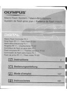 Olympus RF 11 manual. Camera Instructions.